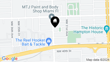 Map of 4311 NW 32nd Ave, Miami FL, 33142