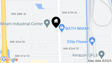 Map of 4450 NW 72nd Ave, Doral FL, 33166