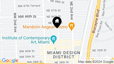 Map of 4300 NE 1st Ave, Miami FL, 33137
