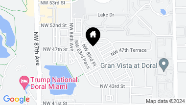 Map of 4809 NW 83rd Pkwy, Doral FL, 33166