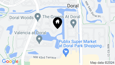 Map of 9800 NW 47th Terrace, Doral FL, 33178
