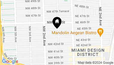 Map of 4430 NW 1st Ave, Miami FL, 33127