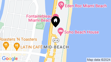 Map of 4401 Collins Ave Unit: PH North, Miami Beach FL, 33140