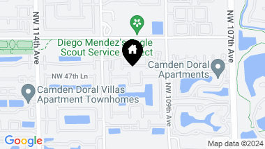 Map of 4775 NW 110th Ct, Doral FL, 33178