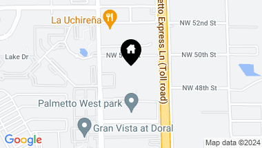 Map of 7785 NW NW 48th St, Doral FL, 33166