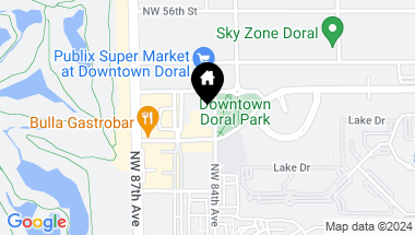 Map of 5350 NW 84th Ave # 1501, Doral FL, 33166