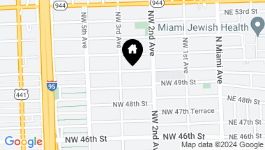 Map of 256 NW 50th St, Miami FL, 33127