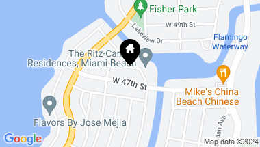 Map of 4701 N Meridian Ave Unit: PH21 & PH24, Miami Beach FL, 33140