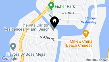 Map of 4701 N Meridian Ave PH01, Miami Beach FL, 33140