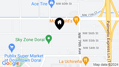 Map of 78X0 NW 56th St, Doral FL, 33166