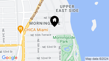Map of 634 NE 56th St, Miami FL, 33137