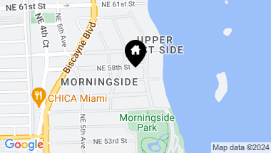 Map of 671 NE 57th St, Miami FL, 33137