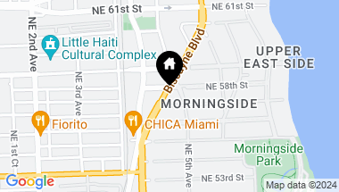 Map of 5781 Biscayne Blvd Unit: CS2, Miami FL, 33137