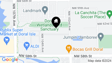 Map of 6030 NW 102nd Avenue 201, Doral FL, 33178