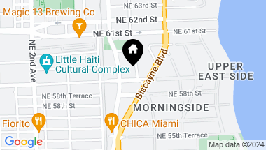 Map of 5900 NE 5th Ave, Miami FL, 33137