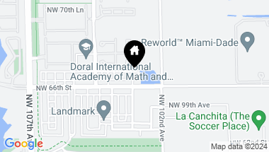 Map of 6667 NW 102 PATH # 6667, Doral FL, 33178