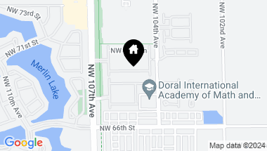 Map of 10470 NW 69 TE, Doral FL, 33178