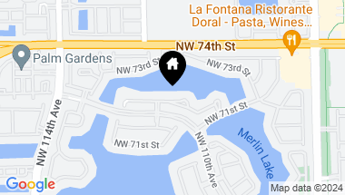 Map of 11073 NW 72nd Ter, Doral FL, 33178