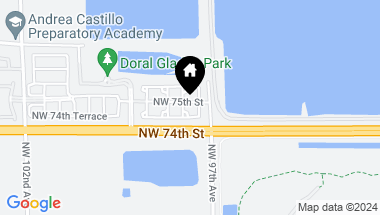 Map of 9740 NW 75th Ter, Doral FL, 33178
