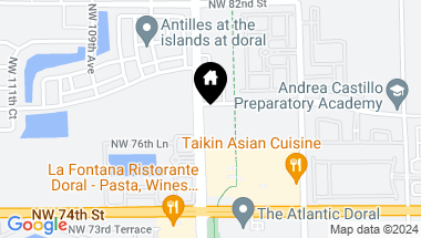 Map of 7751 NW 107th Ave # 205, Doral FL, 33178