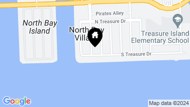 Map of 7501 Adventure Ave, North Bay Village FL, 33141