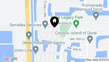 Map of 8053 NW 114 th path, Doral FL, 33178