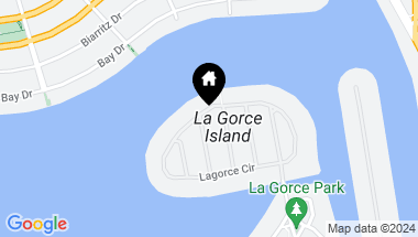 Map of 61 La Gorce Cir, Miami Beach FL, 33141