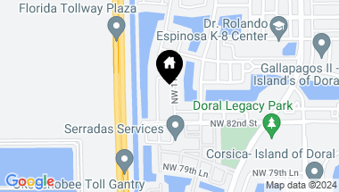 Map of 8324 NW 115th Ct, Doral FL, 33178