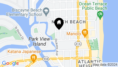 Map of 7340 Carlyle Ave, Miami Beach FL, 33141