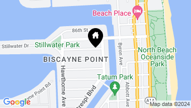 Map of 630 84th St # 28, Miami Beach FL, 33141