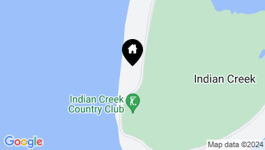 Map of 12 Indian Creek Island Rd, Indian Creek FL, 33154
