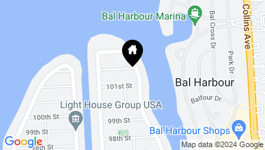 Map of 10143 E Bay Harbor Dr # 505, Bay Harbor Islands FL, 33154