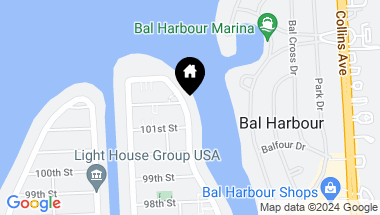 Map of 10143 E Bay Harbor Dr # 503, Bay Harbor Islands FL, 33154