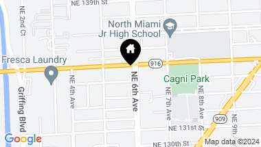Map of 13480 NE 6th Ave # 205, North Miami FL, 33161