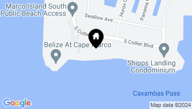 Map of 1000 S Collier BLVD # 101, MARCO ISLAND FL, 34145