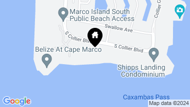 Map of 1012 S Collier BLVD # 224, MARCO ISLAND FL, 34145