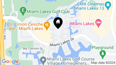 Map of 7151 Miami Lakes Dr Unit: P24, Miami Lakes FL, 33014