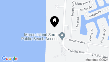 Map of 890 S Collier BLVD # 106, MARCO ISLAND FL, 34145