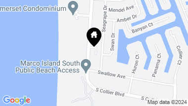 Map of 901 S Collier BLVD # 413, MARCO ISLAND FL, 34145
