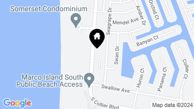 Map of 861 Collier BLVD S # 206 Unit: S-206, MARCO ISLAND FL, 34145