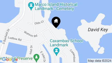 Map of 831 Caxambas DR, MARCO ISLAND FL, 34145