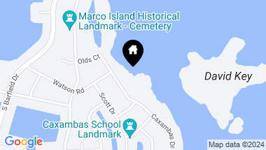 Map of 831 Caxambas DR, MARCO ISLAND FL, 34145