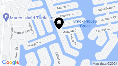 Map of 770 Partridge CT, MARCO ISLAND FL, 34145