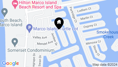 Map of 756 Orchid CT, MARCO ISLAND FL, 34145