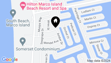 Map of 1040 BALTIC TER, MARCO ISLAND FL, 34145