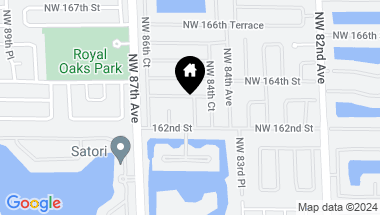 Map of 16260 NW 84th Pl, Miami Lakes FL, 33016