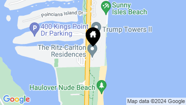 Map of 16901 COLLINS AVE # 5503, Sunny Isles Beach FL, 33160