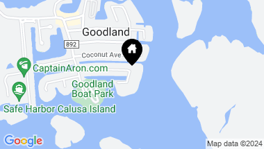Map of 611 Palm AVE # 34 Unit: G-34, GOODLAND FL, 34140