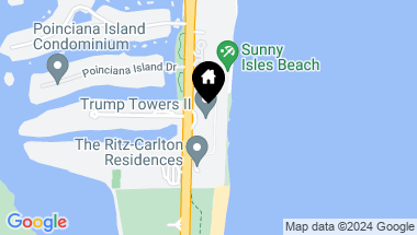 Map of 15901 Collins Ave # 4104, Sunny Isles Beach FL, 33160