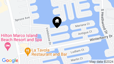 Map of 1141 Twin Oak CT, MARCO ISLAND FL, 34145